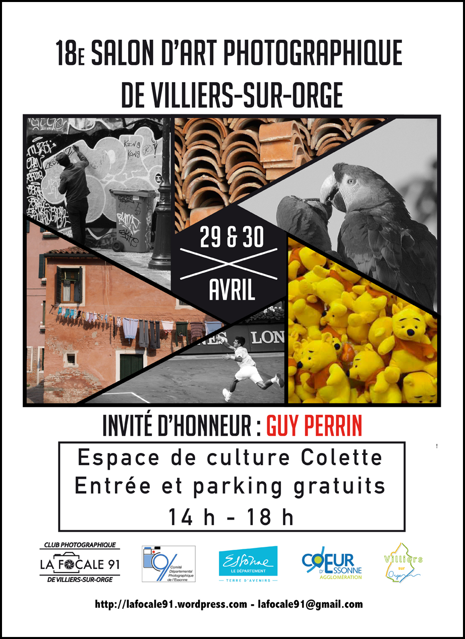 Palmarès de l’expo « multitude/accumulation » (en couleurs) et « sur le vif » (en noir & blanc) de Villiers sur Orge des 29 & 30 avril 17