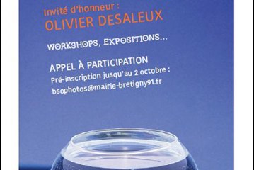 Invitation de Robert Desgroppes au au vernissage des 2èmes rencontres photographiques de Brétigny sur Orge