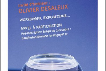 Invitation de Robert Desgroppes au au vernissage des 2èmes rencontres photographiques de Brétigny sur Orge