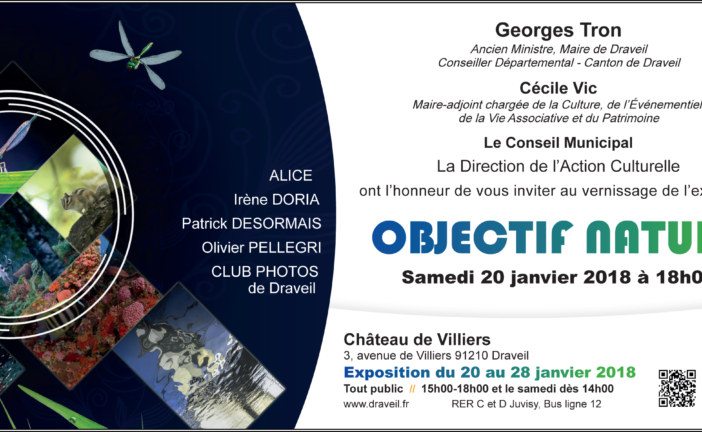 Annonce de la parution du livre de photos sous-marines « 20 000 rencontres sous les mers » de Patrick Désormais, membre du photo-club Objectif Images de Viry-Chatillon