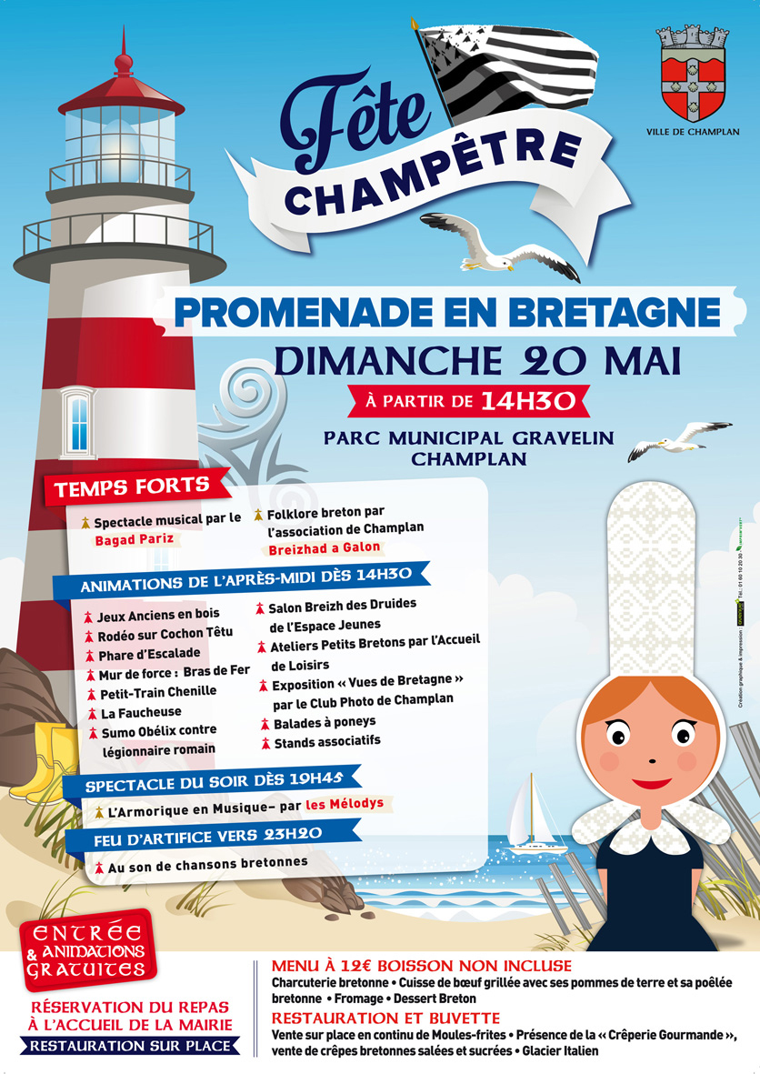 Expo du Photo Club de Champlan à la fête champêtre de Champlan le 20 mai – thème « promenade en Bretagne »