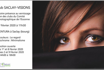 Vernissage de l’expo du Photo-Club Saclay-Visions le samedi 1er Février 20 à 11h30